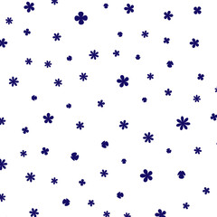 abstract floral pattern. Modern vector graphic. white background. Geometric leaf ornament