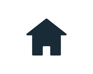 Home Button Icon Vector Logo Template Illustration Design