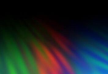 Dark Multicolor vector pattern with sharp lines. Modern geometrical abstract illustration with Lines. Template for your beautiful backgrounds.