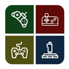 Set of joypad icons