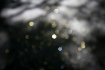 golden bokeh for backgrounds and compositions