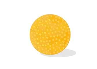 Boondi laddu Indian Sweets or Mithai Food Vector
