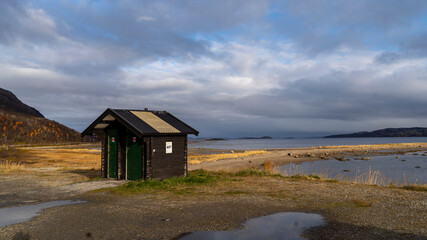 Unterwegs am Porsangerfjord, Finnmark, Norwegen
