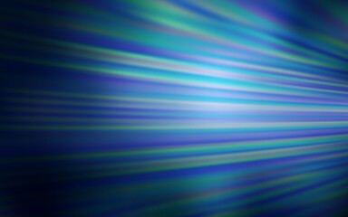 Dark BLUE vector background with stright stripes. Glitter abstract illustration with colorful sticks. Template for your beautiful backgrounds.