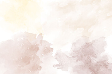 Soft pink abstract watercolor background