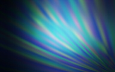 Dark BLUE vector template with repeated sticks. Colorful shining illustration with lines on abstract template. Template for your beautiful backgrounds.