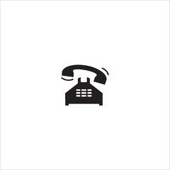 Phone call icon vector 