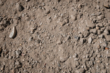 sand, gravel or crushed stones - construction material