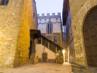 Italia, Toscana, Firenze, il Palagio di parte Guelfa, edificio storico nel centro città.