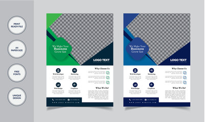 Creative Business Corporate flyer Design Template