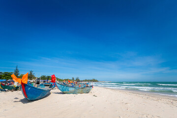 Vietnam ocean road from Ba Ria to La Gi