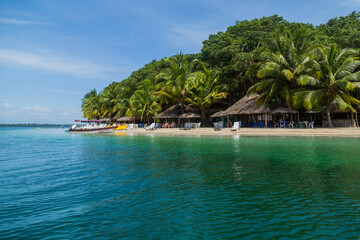 beautiful caribbean beach