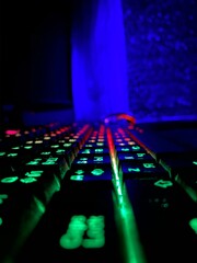 dj mixer in action