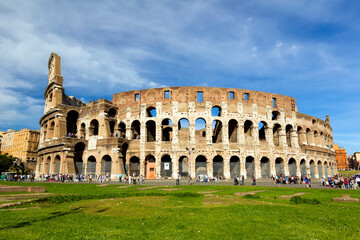 Fototapeta na wymiar Rome colosseum, Italy