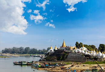 Port of Mandalay, Myanmar, Burma