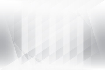 Fototapeta premium Abstract geometric white and gray color background. Vector, illustration.