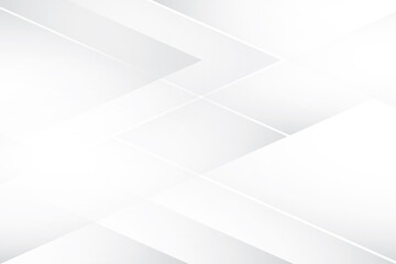 Obraz premium Abstract geometric white and gray color background. Vector, illustration.