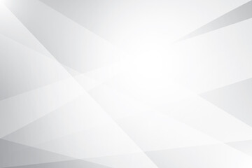 Fototapeta premium Abstract geometric white and gray color background. Vector, illustration.