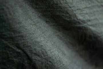 Fototapeta premium Cloth black and slightly jagged abstract background