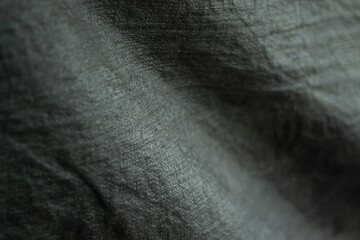 Fototapeta premium Cloth black and slightly jagged abstract background