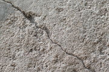 Cracked surface of plaster walls
