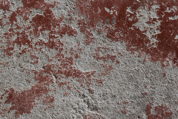 Cracked surface of plaster walls