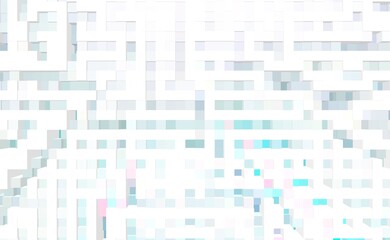 Abstract cube 3d extrude background,  extruded futuristic.