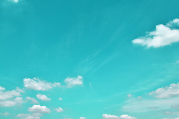 blue sky with clouds