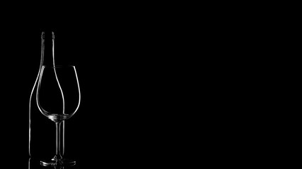 Cup of tea with autumn leaves.