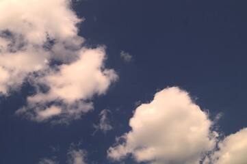 Fototapeta na wymiar Clouds and blue summer sky, 6
