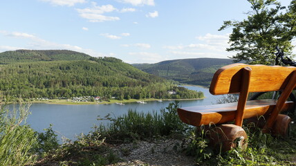 Harz Innerste Talsperre Berglandschaft 