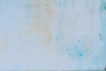 Abstract metal texture background. Old surface in rust and dirt in blue color.