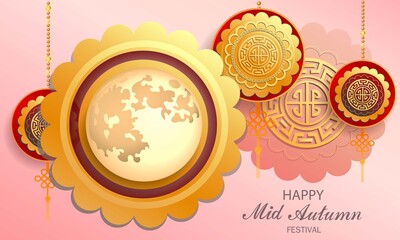 Mid autumn festival / Chinese festival / Vector illustration