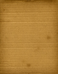 Old corrugated cardboard texture background