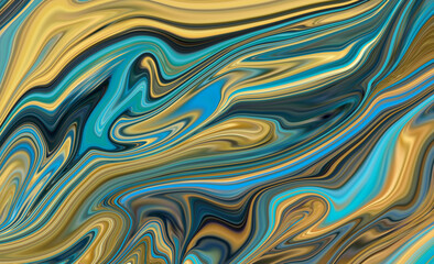 Obraz premium Marble abstract acrylic background. full color marbling artwork texture. Marbled ripple pattern. 