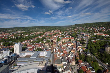Obraz premium Jena vom Jentouwer aus