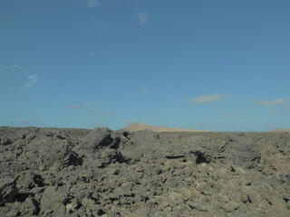 Krater und Vulkan Landschaft © Linos