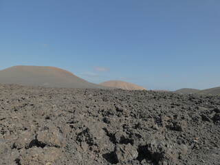Krater und Vulkan Landschaft © Linos