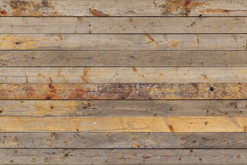 Full frame image of the old multicolored wooden wall. High resolution background or texture for...