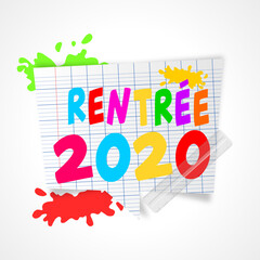 bulle rentrée scolaire 2020 2021