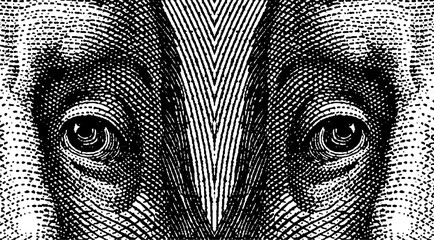 Eyes of Benjamin Franklin by CU