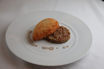 Chicken cutlet with buckwheat