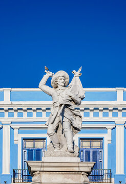 Soldier Liberator Sculpture at La Vigia Square, Matanzas, Matanzas Province, Cuba