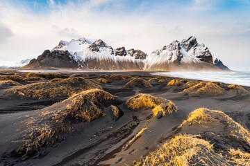 Vestrahorn beach, Hofn, East Iceland, Iceland, Europe