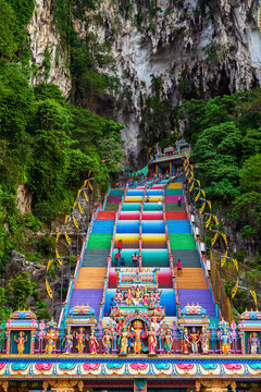 Sri Subramaniar Swamy Temple, Batu Caves, Kuala Lumpur, Malaysia