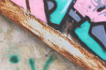 Abstract Graffiti Wall Pattern Photo | Urban Street Art Texture