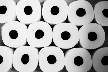 pattern of toilet paper