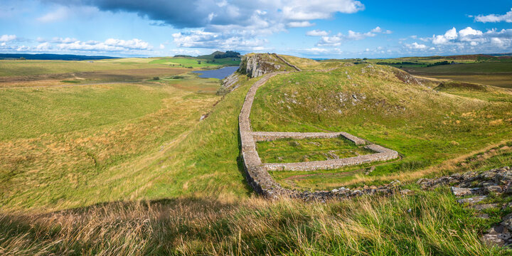 UK, England, Northumberland, Hexham, Henshaw, Hadrian's Wall, Milecastle 39