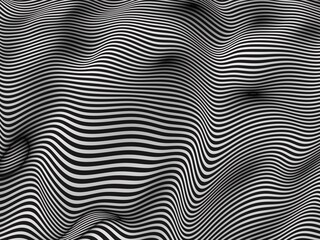 abstract striped background 3d rendering