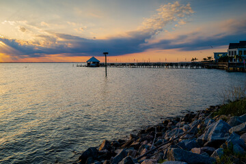 Sunset Over Currituck Sound